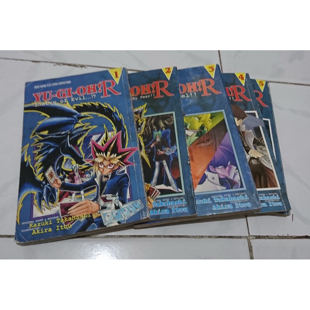 Komik Yu Gi Oh R 1-5 tamat set 2