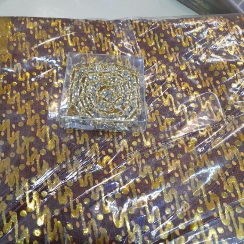 set kalung+kain alus