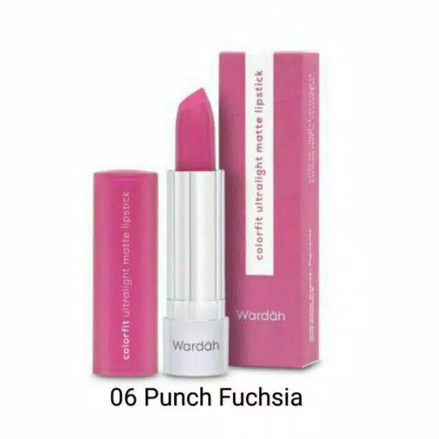 Wardah Colorfit Ultralight Matte Lipstick (100% Original)