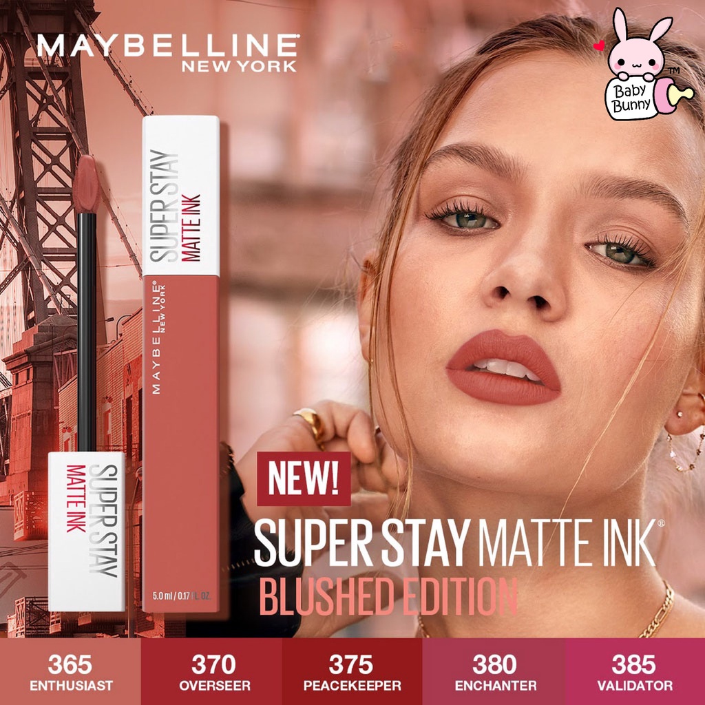 ❤ BELIA ❤ (Part 2) CITY | Rogue Reds Edition Super Stay Matte Ink Maybelline Superstay Lip cream