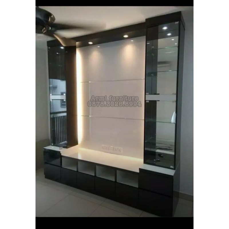 backdrop TV minimalis P.160 x T.210