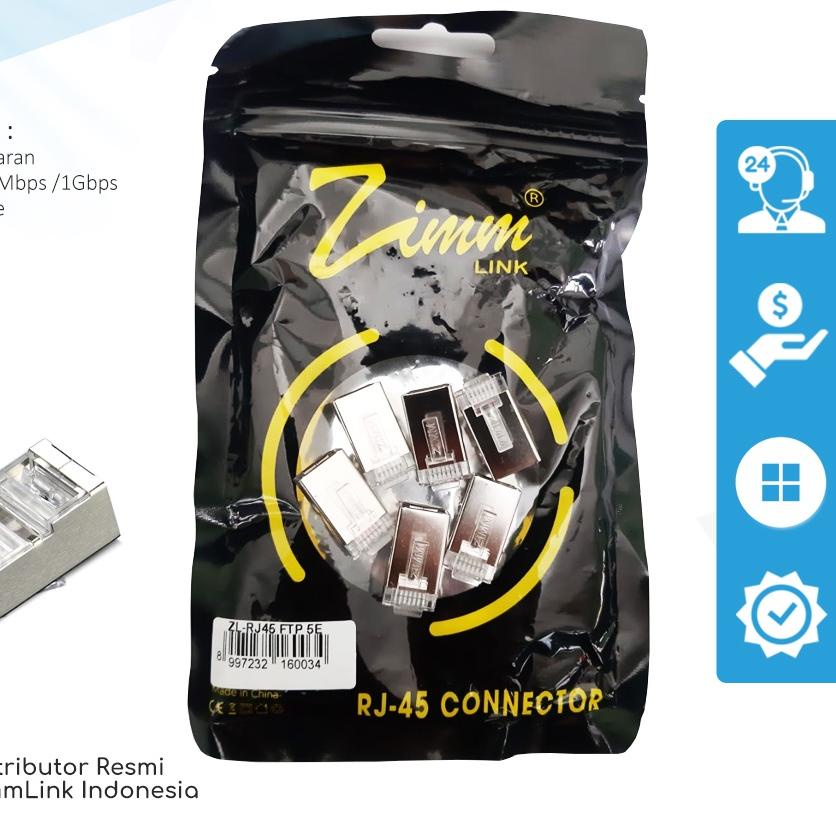 Konektor Rj45 FTP / Connector RJ45 FTP CAT5e