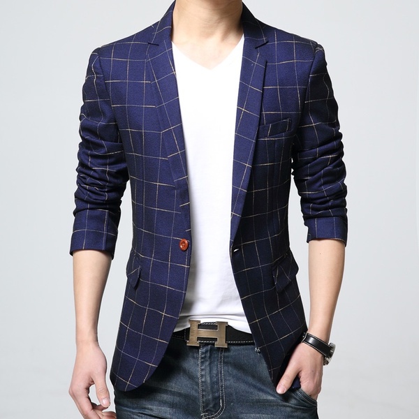 Jas Model Kotak/blazer formal/Jas pria