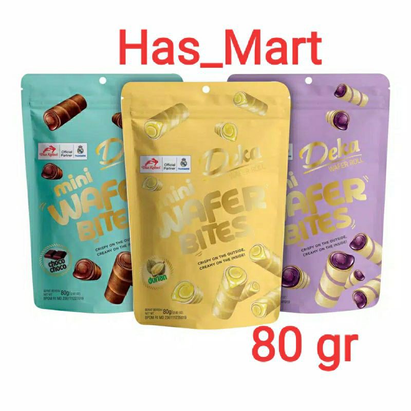 

DEKA wafer bites 80 gram