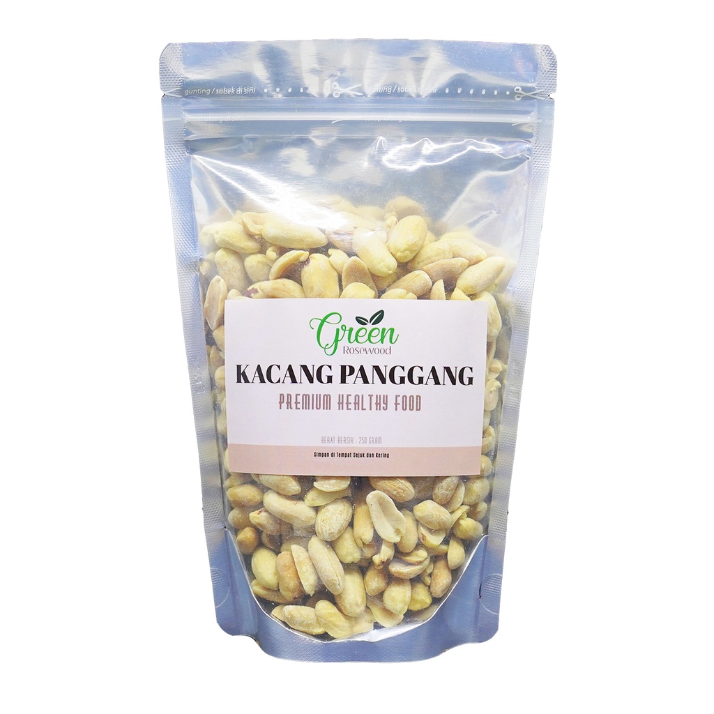 

KACANG KUPAS PANGGANG 250 GRAM PREMIUM - ROASTED PEANUT 250 GR