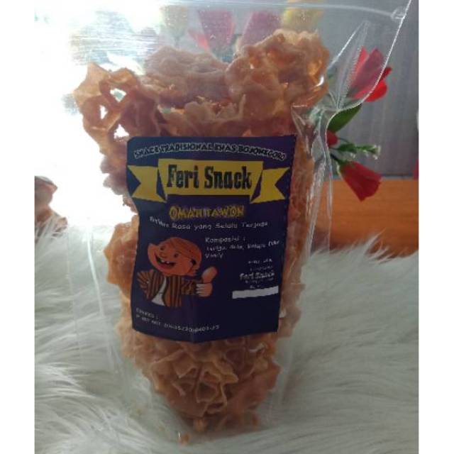 Camilan makanan ringan omah tawon khas bojonegoro feri snack