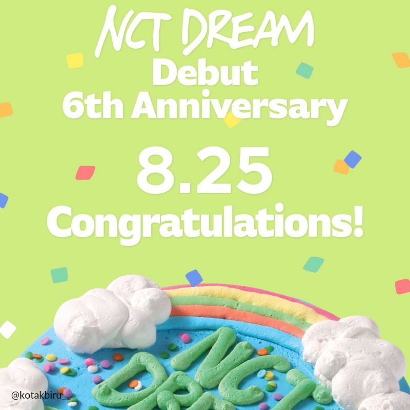 NCT Dream Debut 6th Anniversary