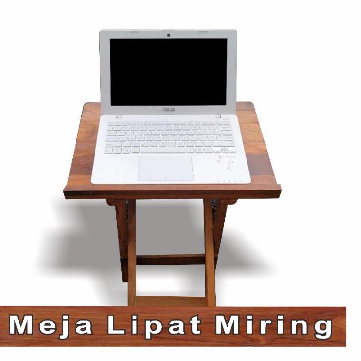 Hot Selling Rehal Al Qur'an Miring / Meja Lipat Portable kayu Plitur Ukuran 36*26