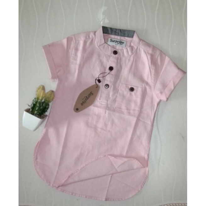 BAJU KOKO KEMEJA KURTA ANAK LAKI LAKI 0-12 THN