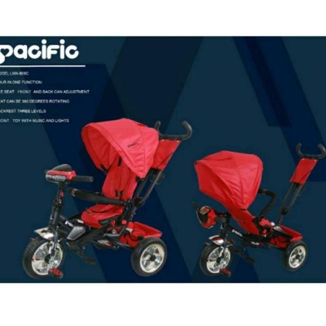 SEPEDA STROLLER ANAK RODA 3 TRICYCLE PACIFIC LMX 809C FDG54654E