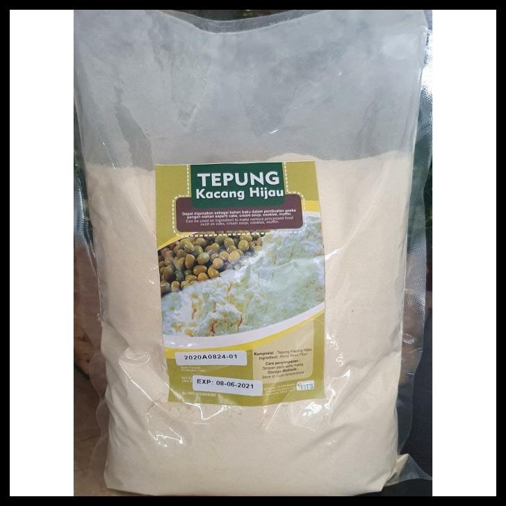 

TERBARUU!! FITS Tepung Kacang Hijau Kupas Alami 1KG TERLARIS