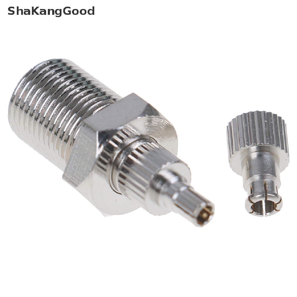 Skid Adapter Konektor Coaxial RF Female Ke TS9 / CRC9 Male