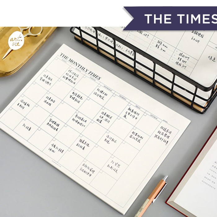 

Gilaa!!! The Times Weekly Monthly Planner Memopad Limited