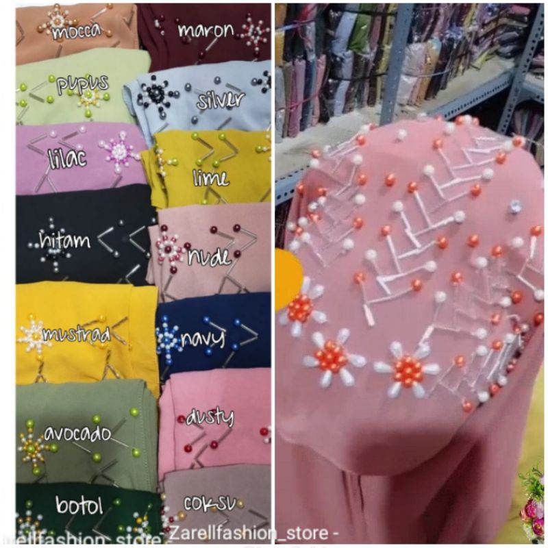 ZARELLFASHION - PASMINA TALI PAYET CAKRA  #PASMINA #PASMINAPAYET