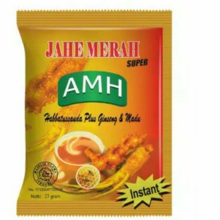 

Jahe merah AMH super 1 sachet