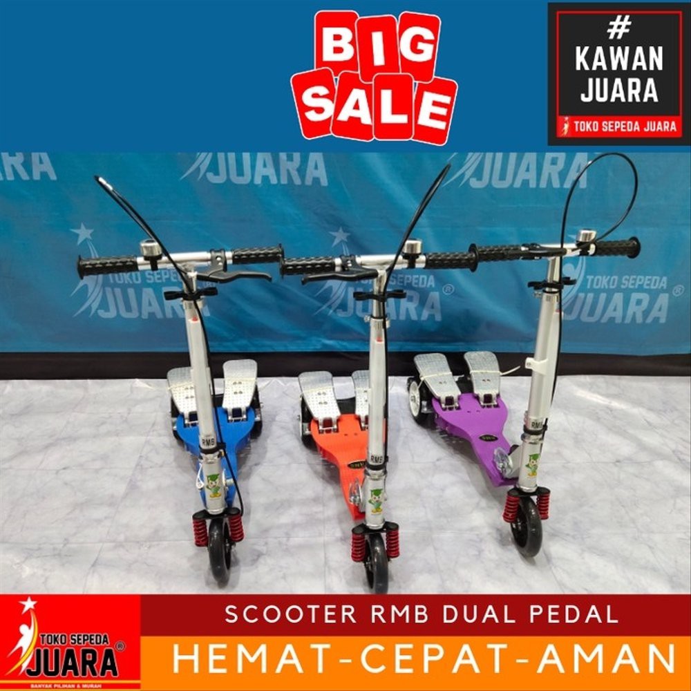 SCOOTER RMB OTOPED INJAK DUAL PEDAL TERBAIK tools | Shopee