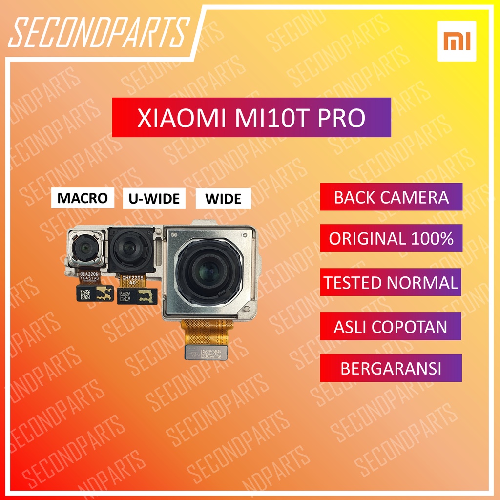 KAMERA BELAKANG XIAOMI MI10T / MI 10T PRO ORIGINAL COPOTAN