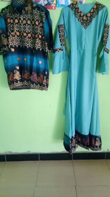 Maura Couple - Sania Ruffle Batik Couple Ori Ndoro Jowi Dnt Garansi Termurah Di Shopee