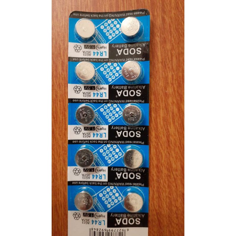 Baterai soda. LR44.baterai kancing. soda.lampu hias.