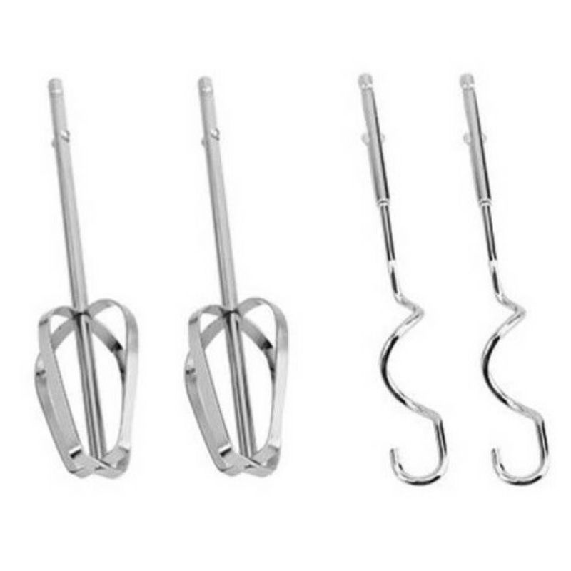 COD Original SCARLETT Hand Mixer elektrik listrik pengaduk adonan free 4 pcs pengaduk stainless