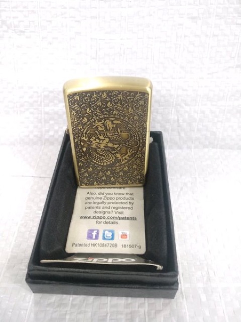 Zippo Motid Batik Naga Cendrawasih   U.S.A Premium COD