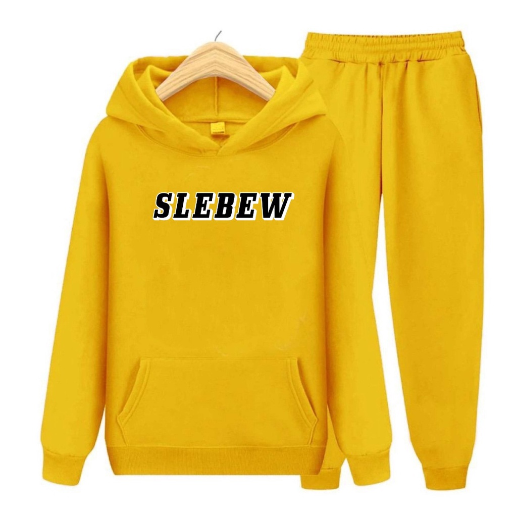 Setelan Sweater Anak SLEBEW /Baju Sweater Hoodie Anak-Dewasa