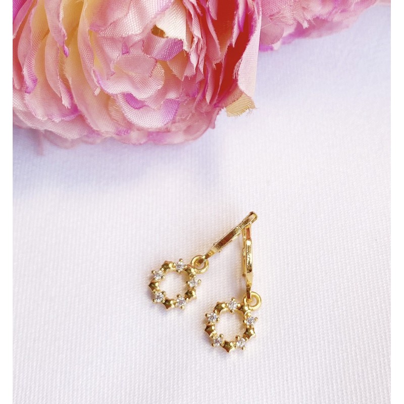 Anting Anak / Dewasa Lapis Emas 18k Fairies Crown