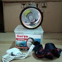 SENTER KEPALA PUSH ON 50 WATT LED PUTIH