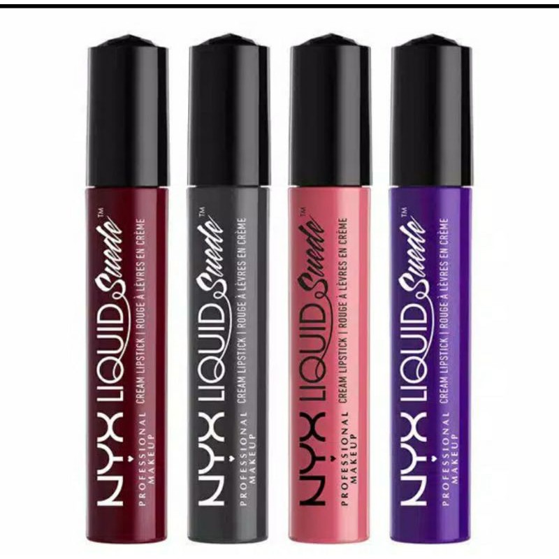 NYX LIQUID SUEDE//nyx cream liquid suede lipstik (ORIGINAL USA 100%)