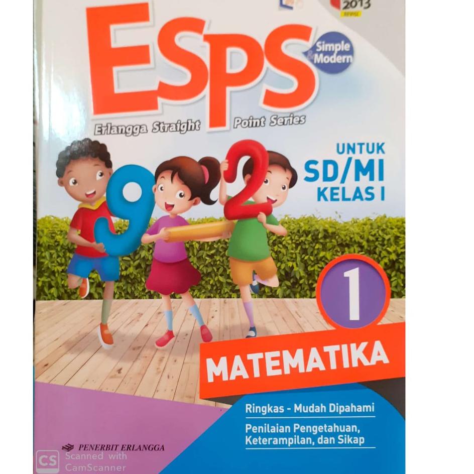 경 ESPS Matematika SD/MI Kelas 1 2 3 4 5 6 Penerbit Erlangga Edisi Revisi Kurikulum 2013 - Gunanto da