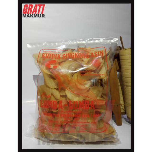 

Camilan jajanan snack kripik singkong lumba-lumba