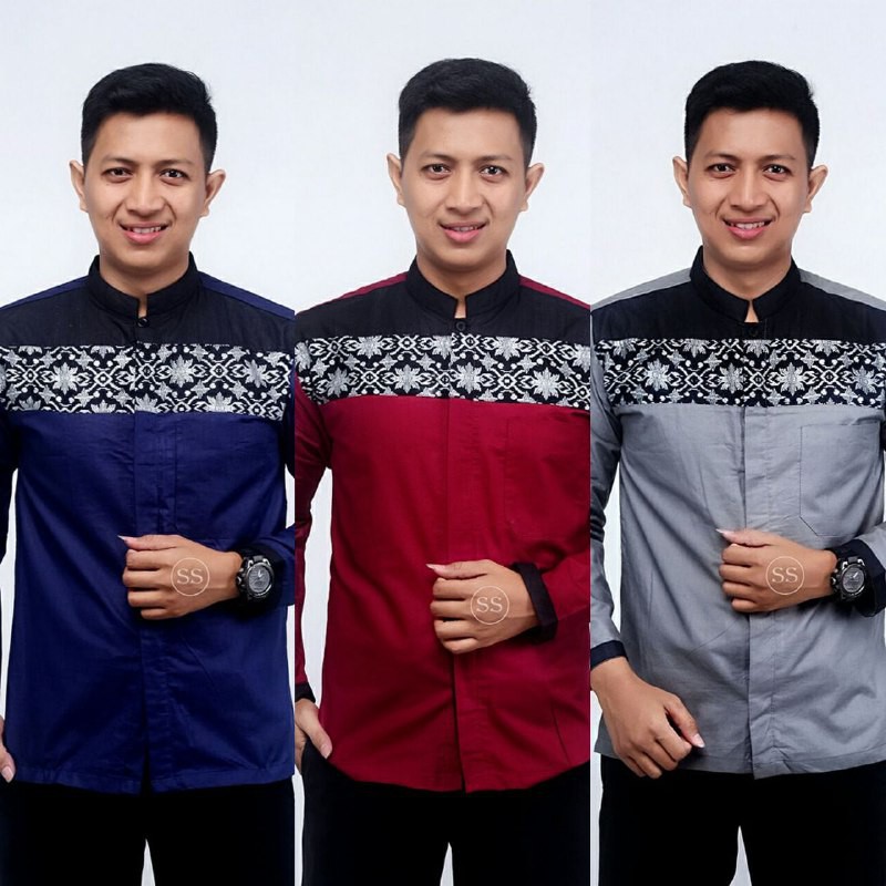 Kemeja Cowok Kasual Pria Keren Murah Croft &amp; Barrow Classic Fit Button Down Shir Baju Surfing 16TGV