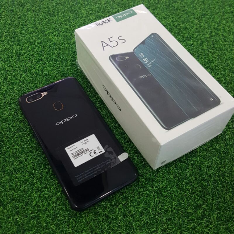 OPPO A5S ram 3gb internal 32gb second Bekas penah pakai fullset