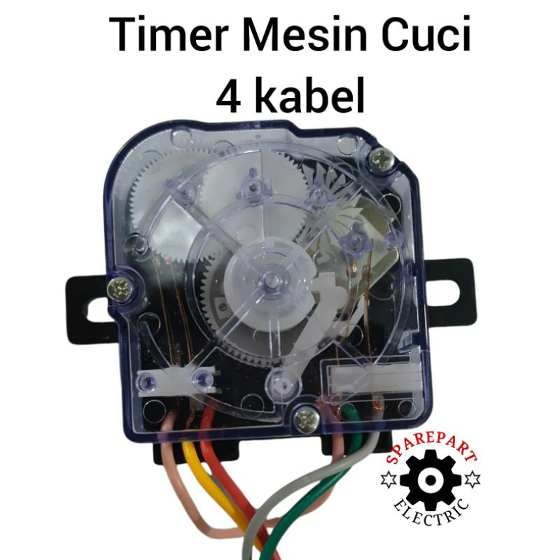 TIMER WASH MESIN CUCI 2TABUNG SEMUA MERK MODEL 4KABEL