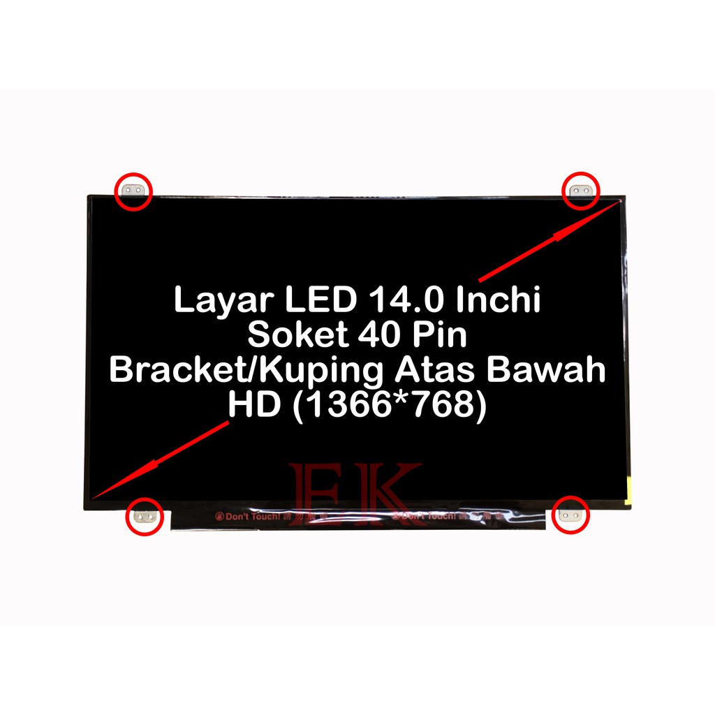 Layar LCD Laptop Asus X453 A453 X453m X453ma A453m A453ma Series