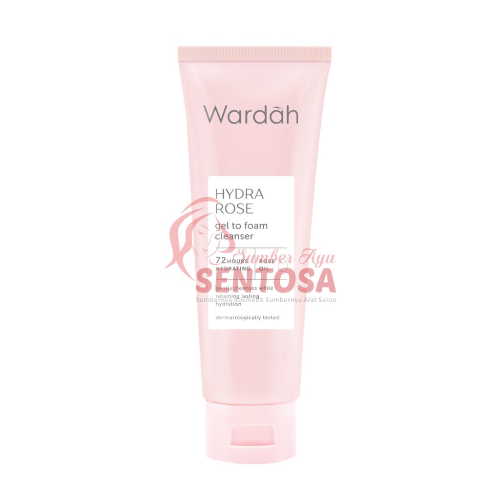 WARDAH HYDRA ROSE GEL TO FOAM CLEANSER 100ML