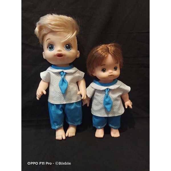 Stelan baju boneka baby alive boy (tidak termasuk boneka)