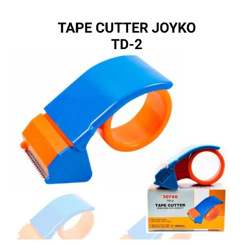 

Tape Cutter Joyko TD -2 Dispenser Pemotong Isolasi Lakban 2" Roll Besi Murah