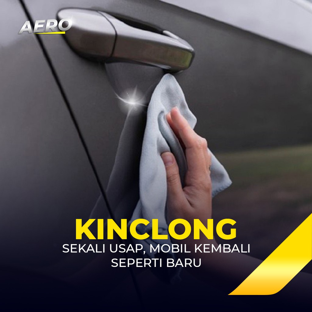 Promo Beli 1 Gratis 1 | Bundle Aero Black + Aero Guard | Perawatan Penghitam  pengkilap body motor mobil Coating