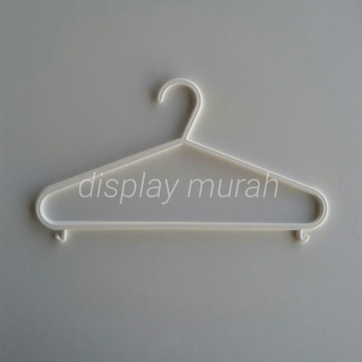 Hanger Plastik 889 Warna gantungan baju dewasa display pakaian hanger laundry-LSN