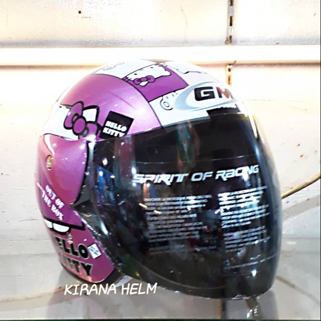 Helm GM Evolution Original - Karakter Hello Kitty Pink