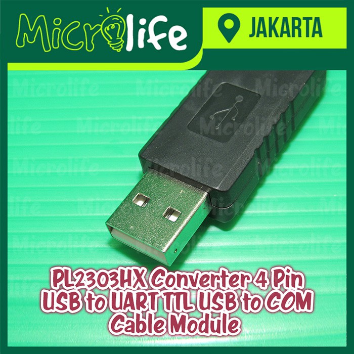 PL2303HX CONVERTER 4 PIN USB TO UART TTL USB TO COM CABLE MODULE