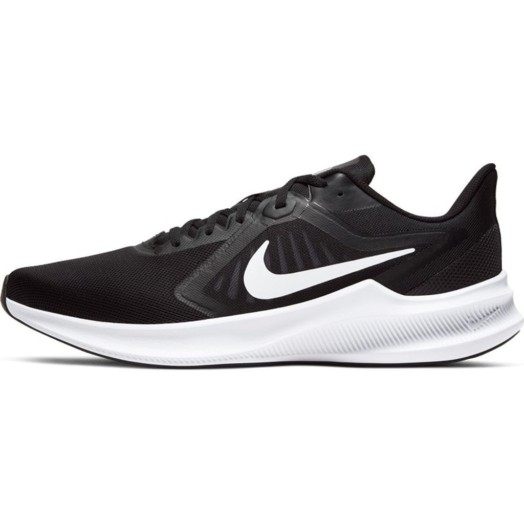 Sepatu Running Lari Nike Original Downshifter 10 - Black/White-Anthracite CI9981-004