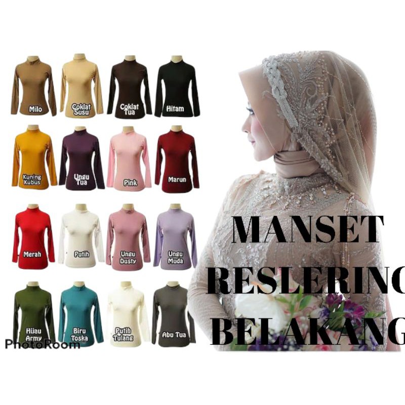 MANSET RESLETING BELAKANG/DALAMAN KEBAYA MUSLIM