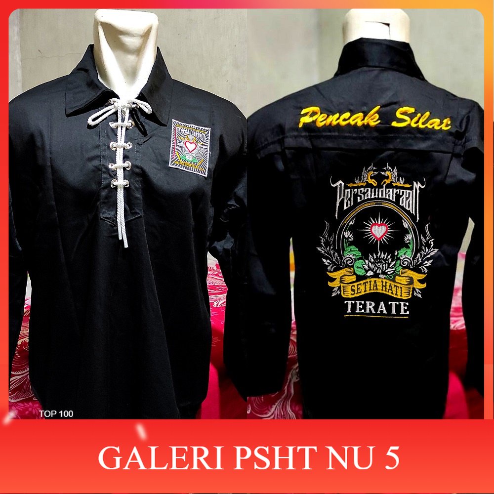 Sakral PSHT Bordir Sakral Warga PSHT Baju Sakral Warga PSHT Bordir Baju Sakral  PSHT
