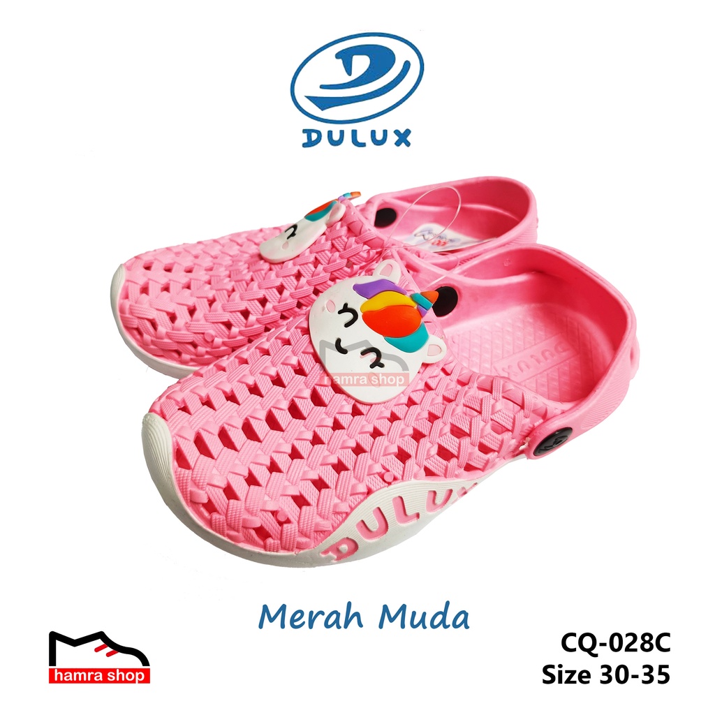 Dulux CQ 028 C Sepatu Sandal Sendal Anak Perempuan Size 30-35