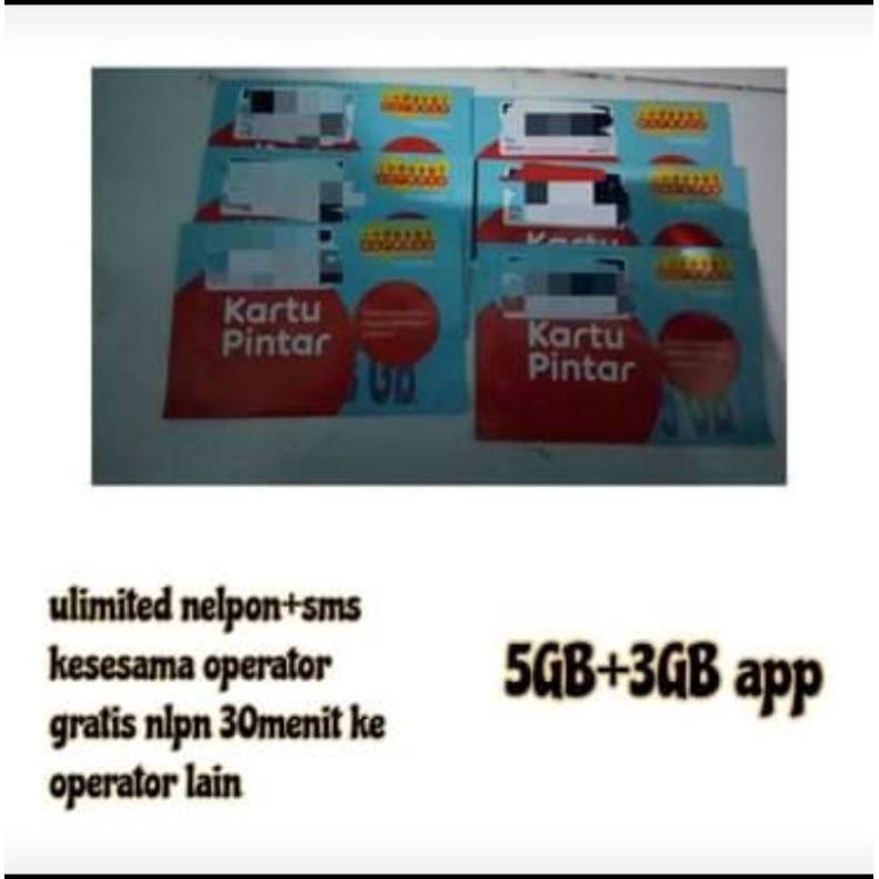 PERDANA INTERNET INDOSAT 8GB,13GB SEGEL, SIAP PAKAI(ON)