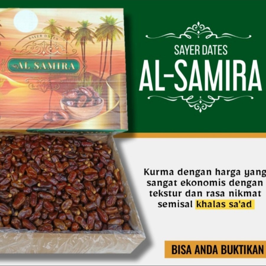 Jual Kurma Sayer Alsamira Kg Kurma Sayer Kg Enak Manis Murah