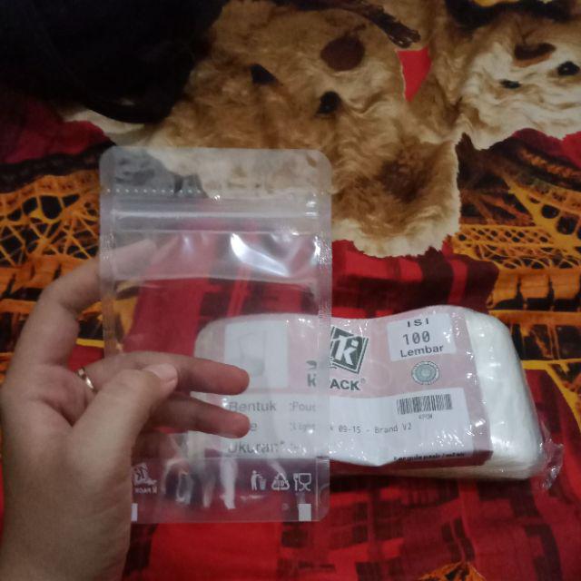 Standing Pouch Light Pack (full Transparan) 9x15cm 100gr Termurah