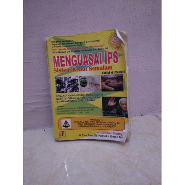 [PRELOVED] Buku Kuning "MENGUASAI IPS SKS"